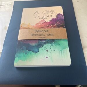 Kerusso Be Still My Soul Psalm 46:10, Multicolor 8 x 5.5 Inches Paper/Hardboard